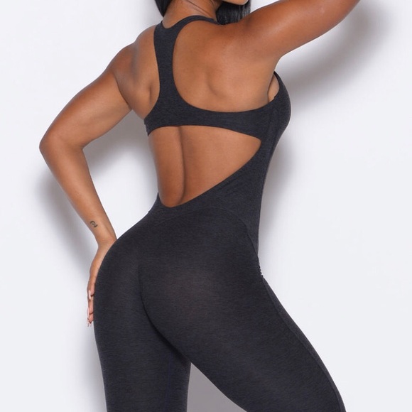 SOLD Bombshell Sportswear Athletic Bodysuit M Onyx NWT - Picture 2 of 8